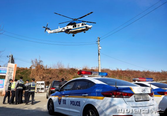 제주경찰, 추석연휴 헬기 투입 난폭·음주운전 특별 단속