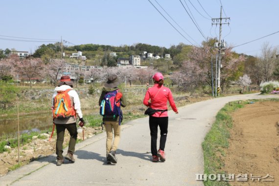 양평군 물소리길 도보여행 개최…녹색산소 힐링