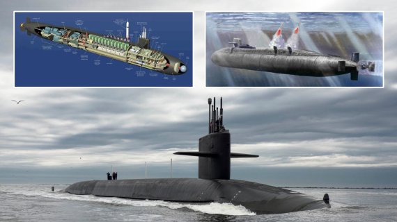 오하이오급 전략 핵잠수함(SSBN) USS 테네시, 미국은 오하이오급 핵잠수함을 14척 보유하고 있다. 제2차 세계대전 이후에 개발되었다. 핵분열 방식을 응용한 원자로를 동력으로 사용하는 잠수함이 원자력 잠수함이다. 최초로 실용화한 미 해군이 함종 분류기호를 만들었다. 동력만 원자로를 쓰면 원자력 추진 공격원잠(SSN)이라고 부른다. 핵무기를 탑재한다면 탄도미사일원잠(SS-Ballistic missile-N, SSBN)또는 전략원잠이다. SSBN의 SS(Ship Submersible)는 잠수함을 의미한다. B는 탄도 미사일, N은