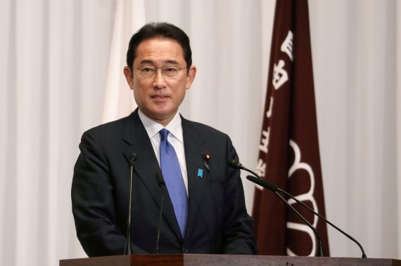 기시다 후미오 자민당 총재. 4일 일본의 100대 총리로 취임한다. 로이터 뉴스1