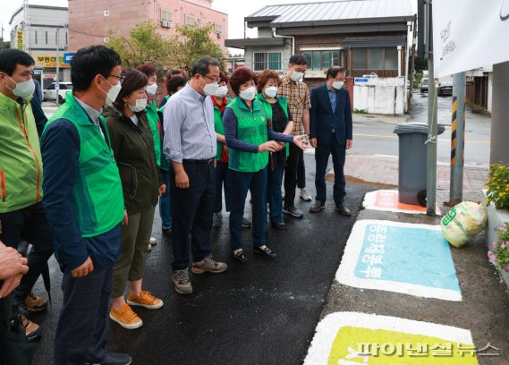 조광한 남양주 진건읍 ‘게릴라 가드닝’ 응원방문