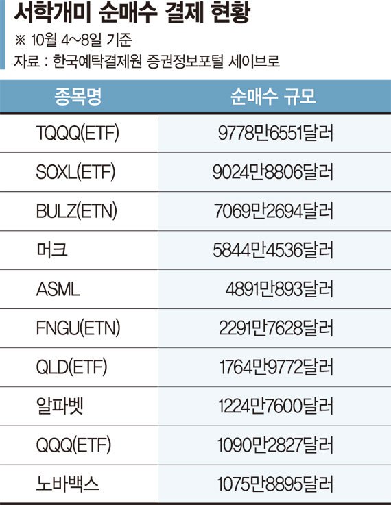美투자자, 나스닥 레버리지에 베팅