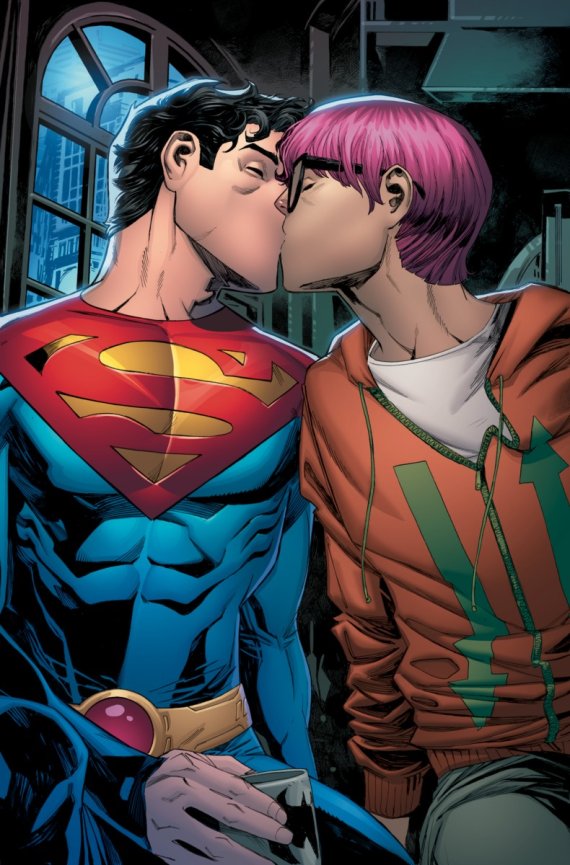 슈퍼맨 존 켄트가 내달 9일 출간되는 '슈퍼맨: 칼엘의 아들' 5편에서 양성애자로서의 성 정체성을 커밍아웃한다. (DC코믹스 공식 홈페이지) 사진=뉴스1