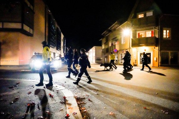 "오징어게임 시청중 진짜 사이렌"…노르웨이 '화살 테러'
