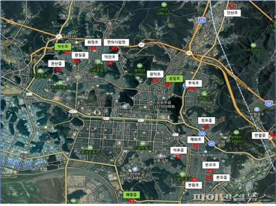 안산도시공사 학교주차장 야간 무료개방…928면