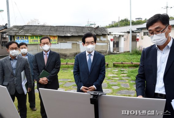 안병용 의정부시장 신흥마을 새뜰사업 현장행정