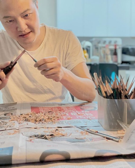 정웅인 아내 이지인 SNS 갈무리 © 뉴스1