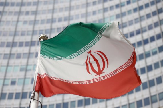 이란 국기. 로이터뉴스1