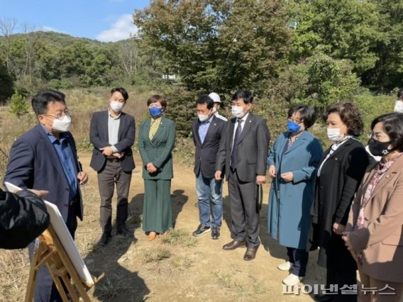 안양시의회 맹꽁이 보존방안 수립 현장점검