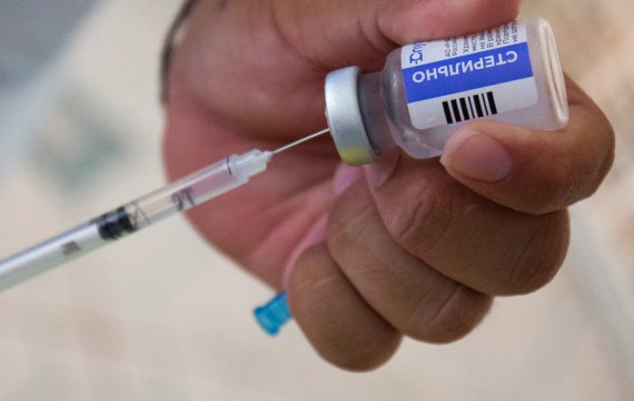25일(현지시간) 니카라과에서 촬영된 러시아의 1회 접종 코로나19 백신 ‘스푸트니크 라이트’.로이터뉴스1