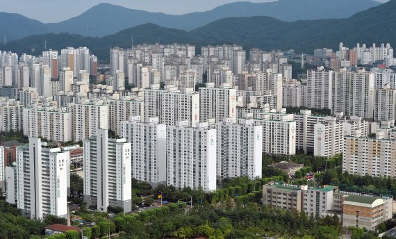 경기도 안양시 평촌 아파트 단지의 모습. /뉴스1 © News1 이재명 기자