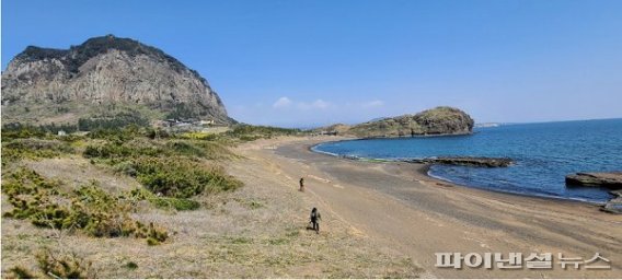 제주 서귀포시 안덕면 사계리 설쿰바당 해안사구. /fnDB