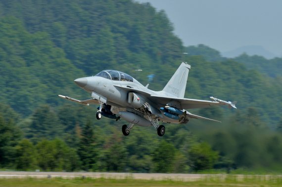 경공격기 FA-50. 한국항공우주산업 제공
