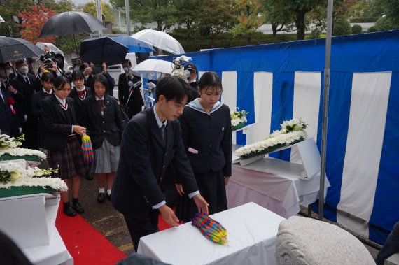 '재일 동포사회 염원' 나가사키 원폭 한국인 희생자 위령비 건립