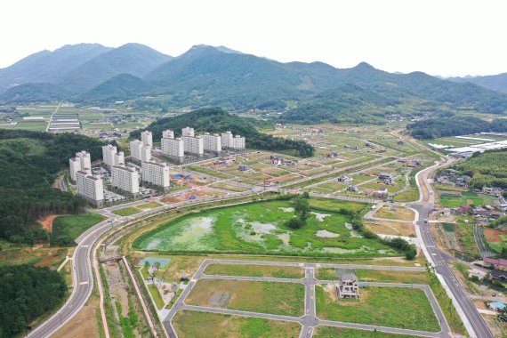 담양군, 담빛문화지구 도시개발사업 완료