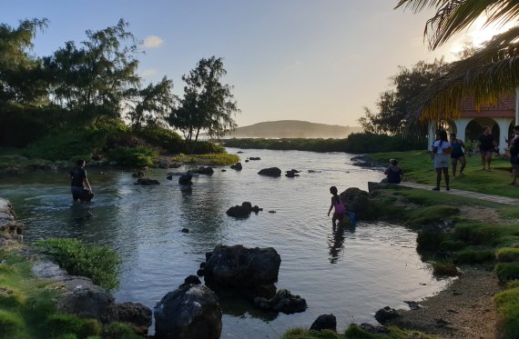 신비로운 풍경을 가진 이나라한 자연풀장© 뉴스1 윤슬빈 기자