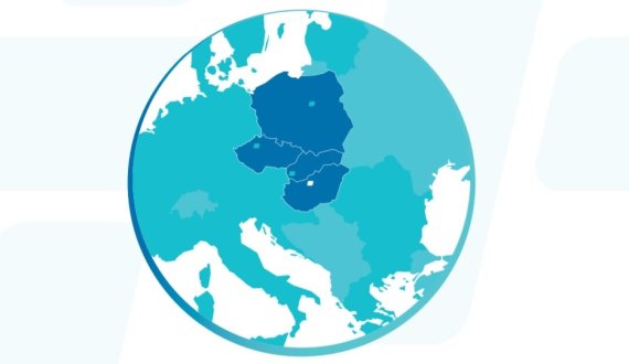 헝가리, 폴란드, 체코, 슬로바키아 등 중유럽 4개국이 결성한 지역협의체인 V4. © 뉴스1