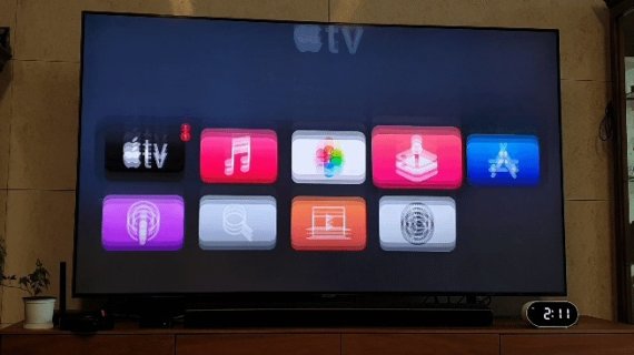 애플TV 4K는 ΔA12 바이오닉 프로세서 Δ 2GB 램 Δ64GB 저장용량 등 기존 셋톱박스들에 비해 높은 사양을 갖춘만큼 반응속도 역시 빨랐다. 2021.11.12./뉴스1 © News1 김정현