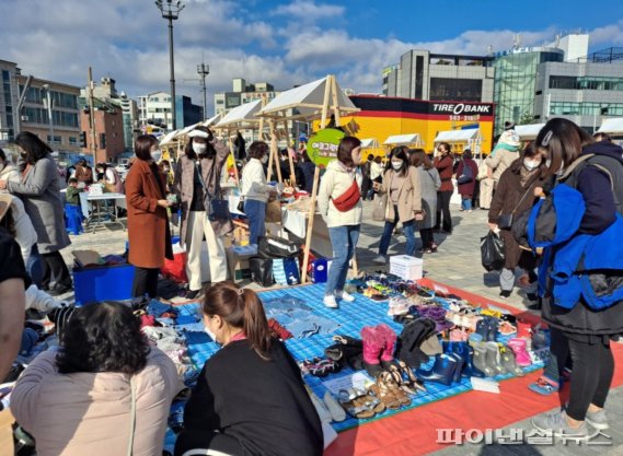 남양주시 ‘GREEN GREEN 축제’ 플리 마켓 전경. 사진제공=남양주시