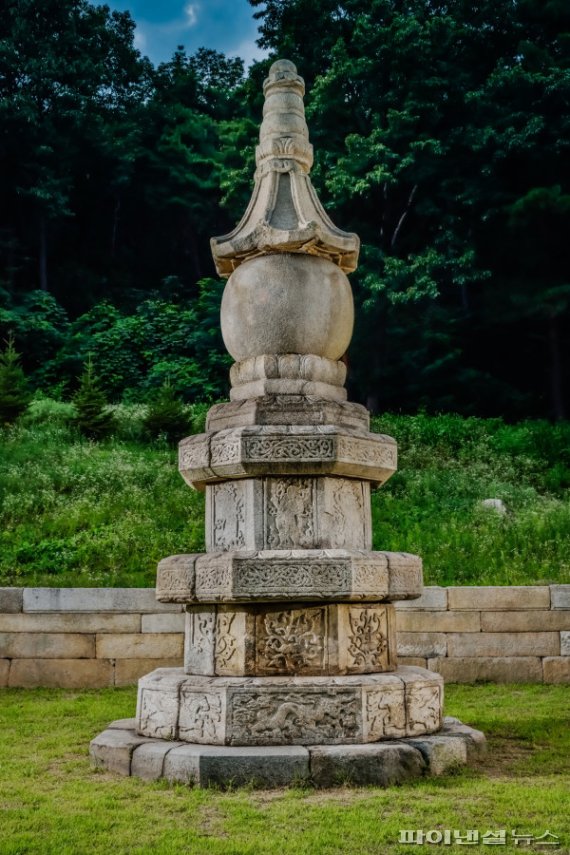 양주 회암사지 사리탑. 사진제공=양주시