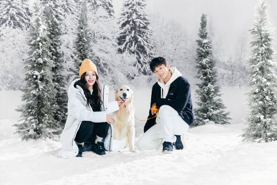 휠라, 김유정과 함께한 겨울 화보 공개