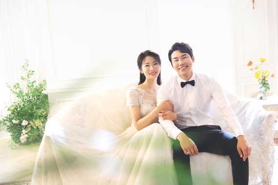 12월18일 결혼식을 올리는 김민수-류아라 커플.