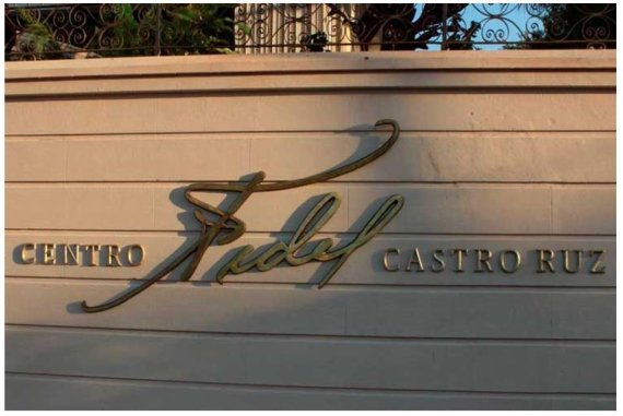 25일(현지시간) 쿠바 아바나에서 피델 카스트로의 저술을 보관하는 '피델 카스트로 루즈' 센터가 개장했다. (쿠바 관영 매체 갈무리) © 뉴스1
