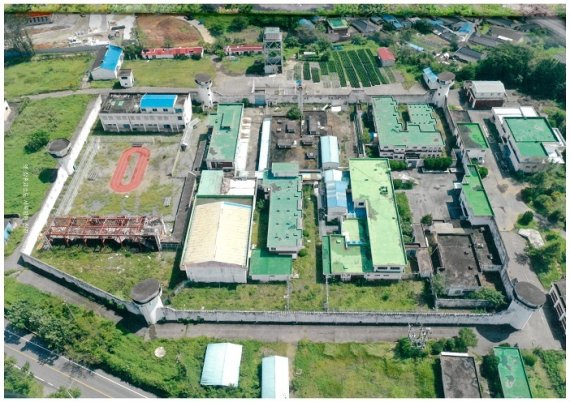 옛 장흥교도소 항공사진/뉴스1 © News1