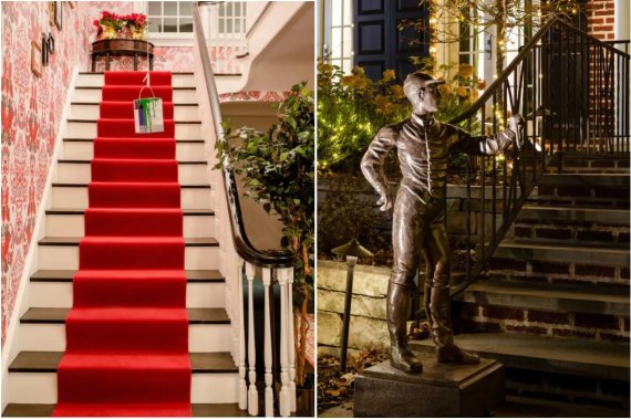 [서울=뉴시스] 영화 '나홀로집에'의 배경이었던 빨간 벽돌집. 에어비앤비를 통해 25달러에 예약해 오는 12일 하루 동안 숙박할 수 있다. 저택은 영화 속 그대로 재현될 예정이다. (출처 : 에어비앤비 홈페이지) 2021.12.02. *재판매 및 DB 금지