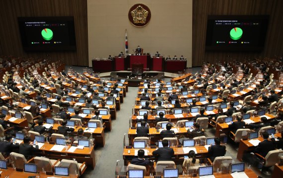 가상자산 수익에 대한 과세를 1년 유예하는 내용을 담은 소득세법 개정안이 국회 본회의를 통과했다. /사진=뉴시스