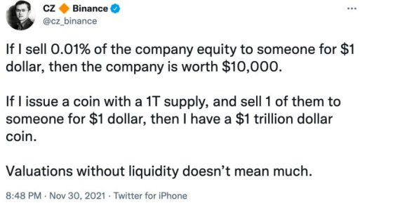 자오창펑 트위터 © 뉴스1