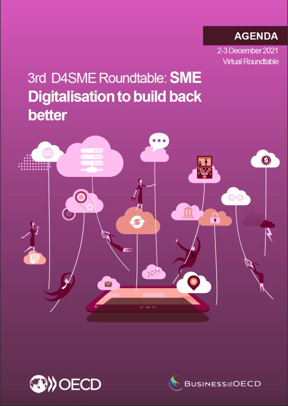 카카오가 OECD D4SME 중소기업 디지털트랜스포메이션 지원 사례로 소개됐다. 카카오 제공