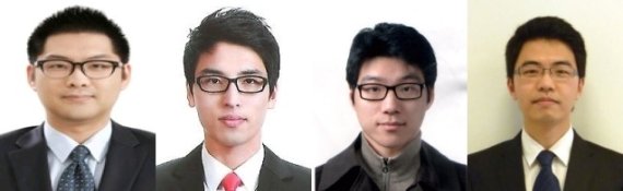 삼성전자가 9일 발표한 2022년 임원 인사에는 30대 연령의 상무 4명이 발탁됐다. (왼쪽부터)소재민, 심우철, 김경륜, 박성범(왼쪽부터) 등 30대 연령의 신임상무. © 뉴스1