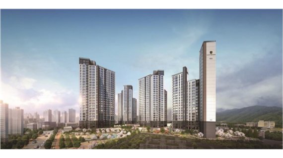 [오산=뉴시스] 라온 프라이빗 투시도 (사진=라온건설㈜ 제공)