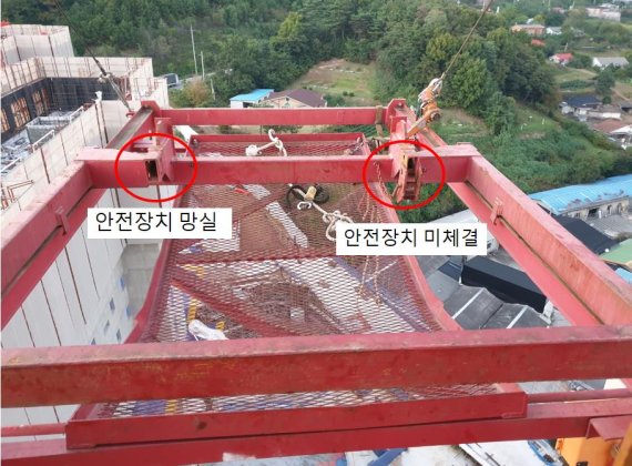 [진주=뉴시스] 경기도 남양주 크레인 추락사고 관련 이미지. *재판매 및 DB 금지