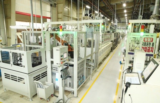 경창산업 공장 내부 © 뉴스1