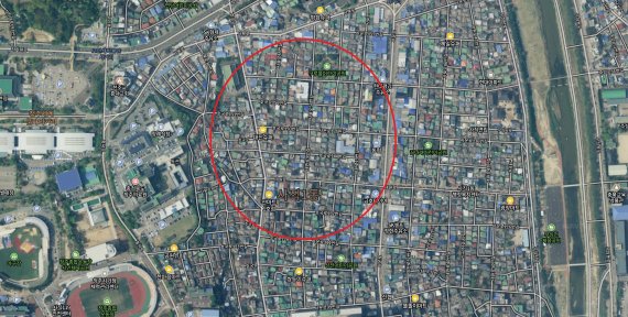 충북 청주시 서원구 사직동 사직2구역 일원.(네이버지도 갈무리).2021.12.27/© 뉴스1