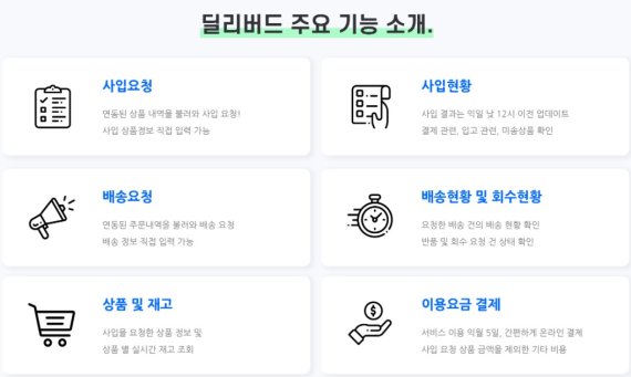 네이버 NFA '딜리버드 서비스' 소개 (네이버 제공) © 뉴스1
