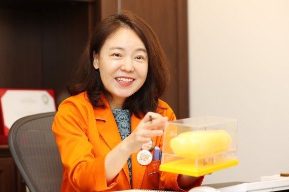 김정은 365mc 올뉴강남본점 대표원장이 서울 강남구 365mc의원 강남본점에서 뉴스1과 인터뷰를 하고 있다./뉴스1 © News1 조태형 기자