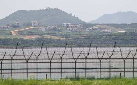 경기도 파주시 접경지역에서 바라본 북한 황해북도 개풍군 일대가 적막하다. 기사 내용과는 무관함.© News1 임세영 기자 /사진=뉴스1