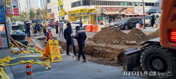 고양시 지반침하건물 하수관로 교체…지지대 154개