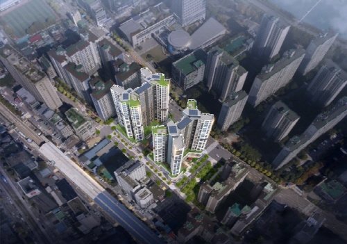 [롯데건설] 도봉 롯데캐슬 골든파크 조감도
