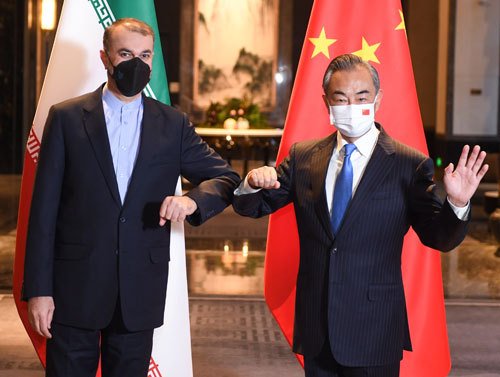 중국·이란 외무장관 회담…"일방적인 제재 단호히 반대"