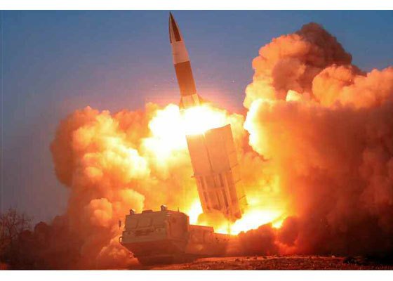 '북한판 에이태큼스(ATACMS)' KN-24 단거리탄도미사일 사진=미국 CSIS 미사일 방어 프로젝트