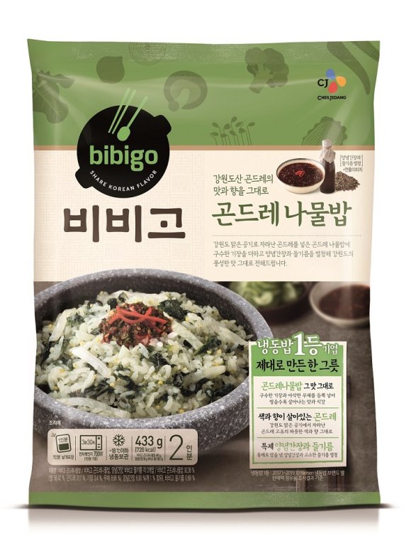 CJ제일제당 '비비고 곤드레나물밥' *재판매 및 DB 금지