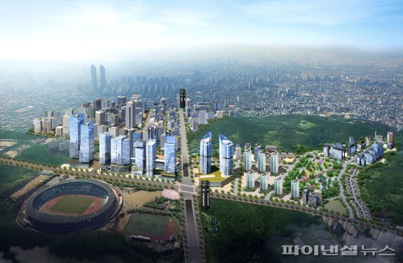 부천시 종합운동장 주변 역세권 개발사업 조감도. 사진제공=부천시