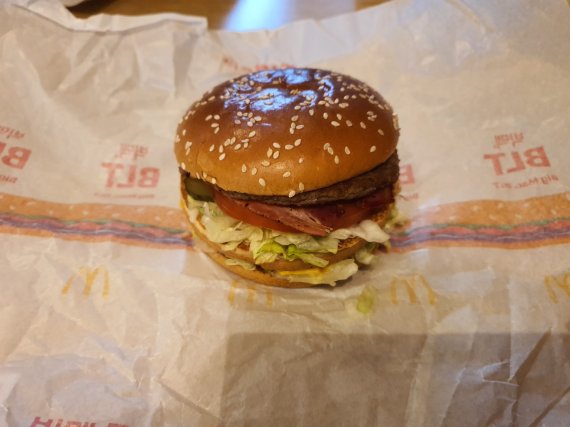 [서울=뉴시스]김혜경 기자= 빅맥 BLT.