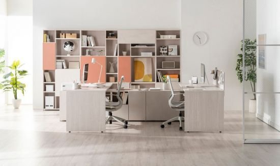 한샘 신제품 가구 유닛으로 꾸민 서재방 (한샘 제공) © 뉴스1