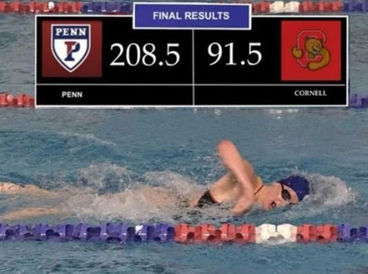 펜실베이아대학 소속 수영 선수 리아 토마스. (인스타그램 갈무리) © 뉴스1