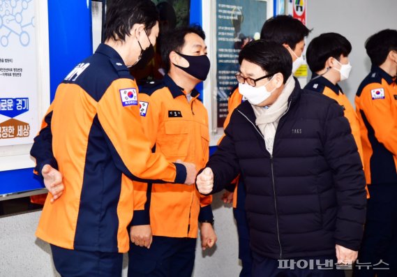 최종환 파주시장 설연휴 비상근무 현장점검